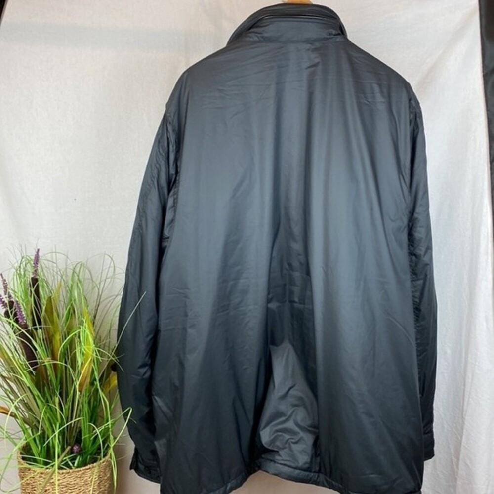 Ralph Lauren Polo Black Zip Up Windbreaker Hoody Lined Jacket 4LT - Picture 3 of 9